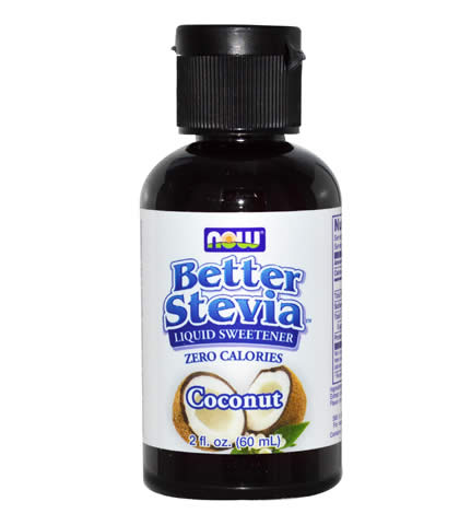 Liquid Stevia Coconut Flavor, Now Foods (60ml) - Click Image to Close