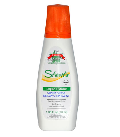Stevia Liquid Extract, Stevita (40ml) - Click Image to Close