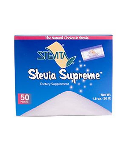 Stevia Supreme, Stevita 50 Packets - Click Image to Close