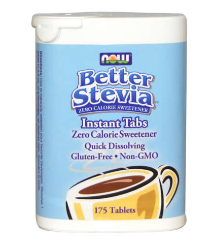Stevia Instant Tabs, Now Foods 175 Tablets - Click Image to Close