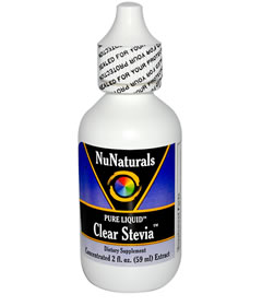 Clear Stevia Liquid, NuNaturals (59ml)