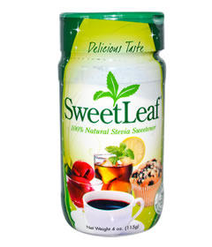 100% Natural Stevia Powder, SweetLeaf (115g)