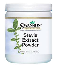 Stevia Extract Powder, Swanson (112g)