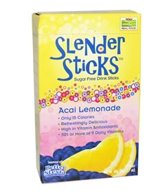 Acai Lemonade Slender Sticks, Now Foods 12 Sticks