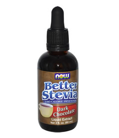 Dark Chocolate Liquid Stevia, Now Foods (60ml)