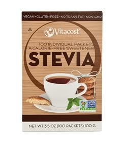 Stevia Extract Powder, Vitacost 100 Packets